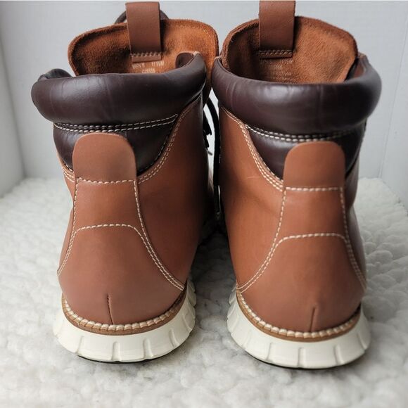 Cole Haan ZeroGrand Hiker Water-Resist Boot Size 11.5 Brown Ankle Shoes C25555 - Picture 4 of 11